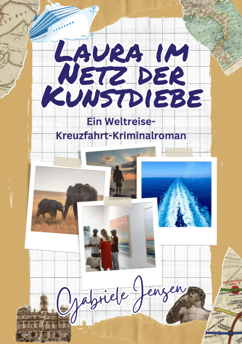 Buchcover von Laura im Netz der Kunstdiebe von Gabriele Jensen